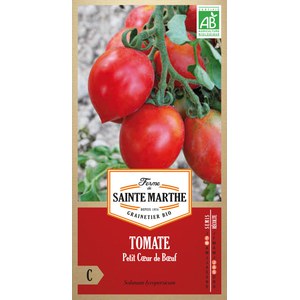 Ferme de Sainte Marthe  Tomate Petit Cœur De Bœuf  Environ 50 Graines