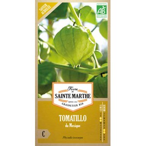 Ferme de Sainte Marthe  Tomatillo Du Mexique  Environ 50 Graines