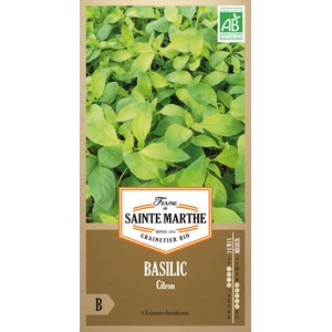 Ferme de Sainte Marthe  Basilic Citron Multi-couleurs Environ 200 Graines