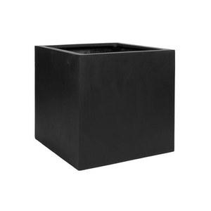 Potterypots Natural Block 60. Black  60x60x60cm 210.65L