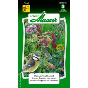   Gourmet fleurissant pour oiseaux  