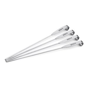 Weber Accessoires d experience Set de 4 brochettes pour système en élévation  