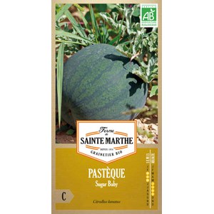 Ferme de Sainte Marthe  Pastèque Sugar Baby  Environ 15 Graines