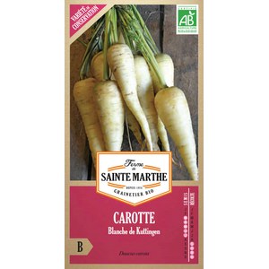 Ferme de Sainte Marthe  Carotte Blanche De Kuttingen  Environ 1500 Graines