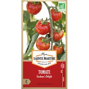 Ferme de Sainte Marthe  Tomate Gardener'S Delight  Environ 50 Graines