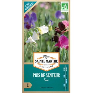 Ferme de Sainte Marthe  Pois De Senteur Varié  Environ 100 Graines