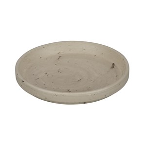 Schilliger Sélection Granit XLU soucoupe 14 granit Blanc de céruse 14cm