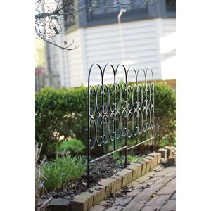 Panacea Products  Bordure Triple Arche Garden Edge  60x0.7x78cm