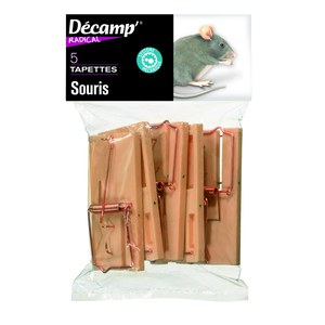 Décamp  Tapettes à Souris X5  