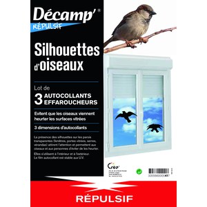 Décamp  Effaroucheur à Oiseaux Collant  