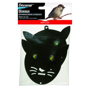 Décamp  Effaroucheur Oiseau Tete chat  