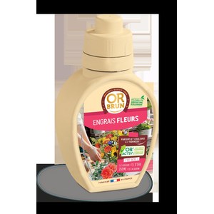 Or brun  Engrais Liquide Fleurs 250 Ml Beige lin 250ml