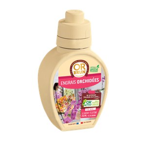 Or brun  Engrais Orchidées 250 Ml Beige lin 250ml