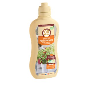 Or brun  Engrais Petit Potager Et Tomates 1L Beige lin 1L