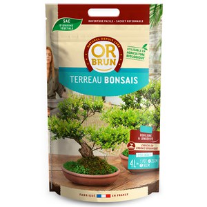 Or brun  Terreau Bonsai 4L  4L