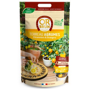 Or brun  Terreau Agrumes 4L  4L