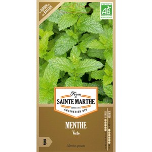 Ferme de Sainte Marthe  Menthe Verte  Environ 500 graines