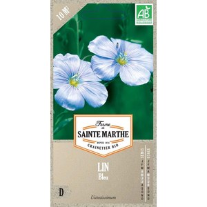 Ferme de Sainte Marthe  Lin Bleu AB Annuelle - Pour 10 M  