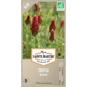 Ferme de Sainte Marthe  Trefle Incarnat Annuel - Pour 60 M  