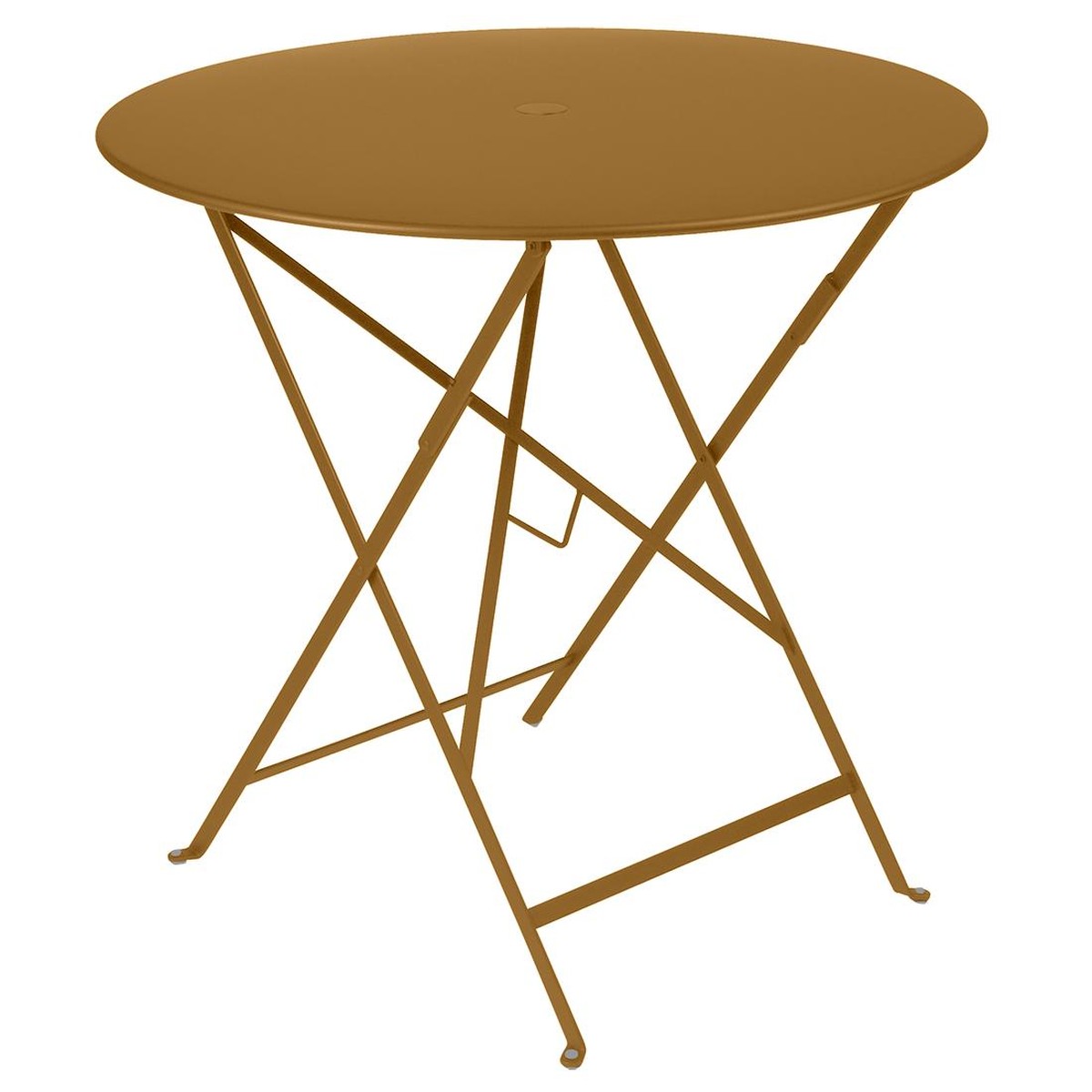 Fermob Bistro Table Bistro TP Brun caramel L 77 x l 77 x H74cm Diam : 77