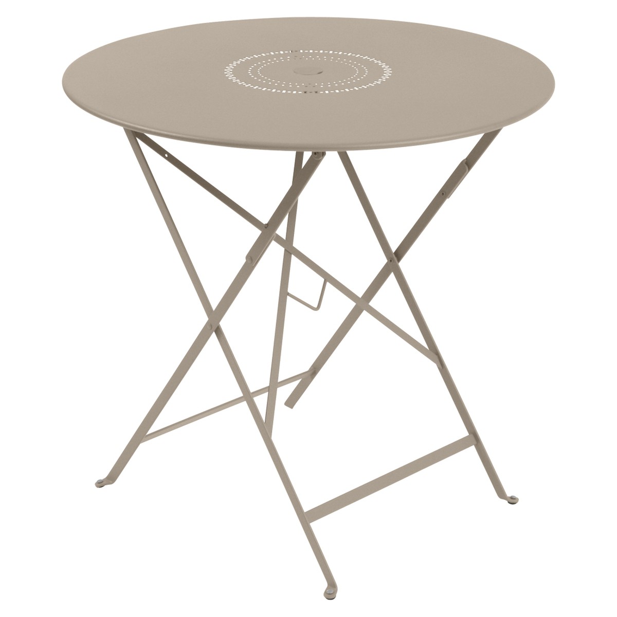 Fermob Floreal Table Floréal ronde Beige L 77 x l 77 x H74cm Diam : 77