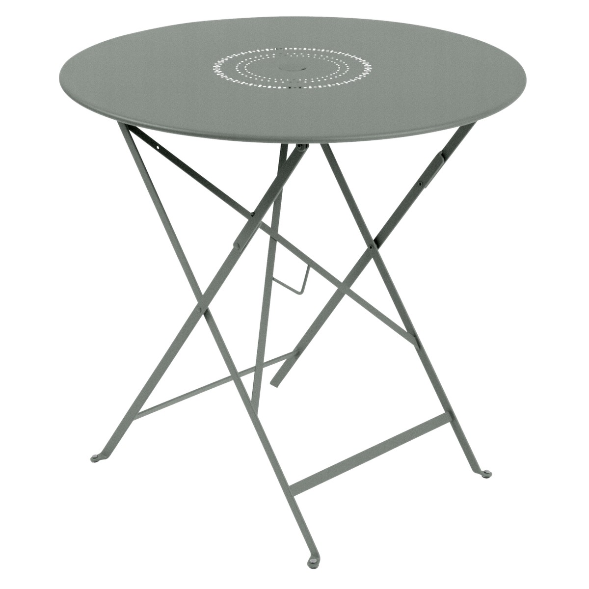 Fermob Floreal Table Floréal ronde Gris taupe L 77 x l 77 x H74cm Diam : 77