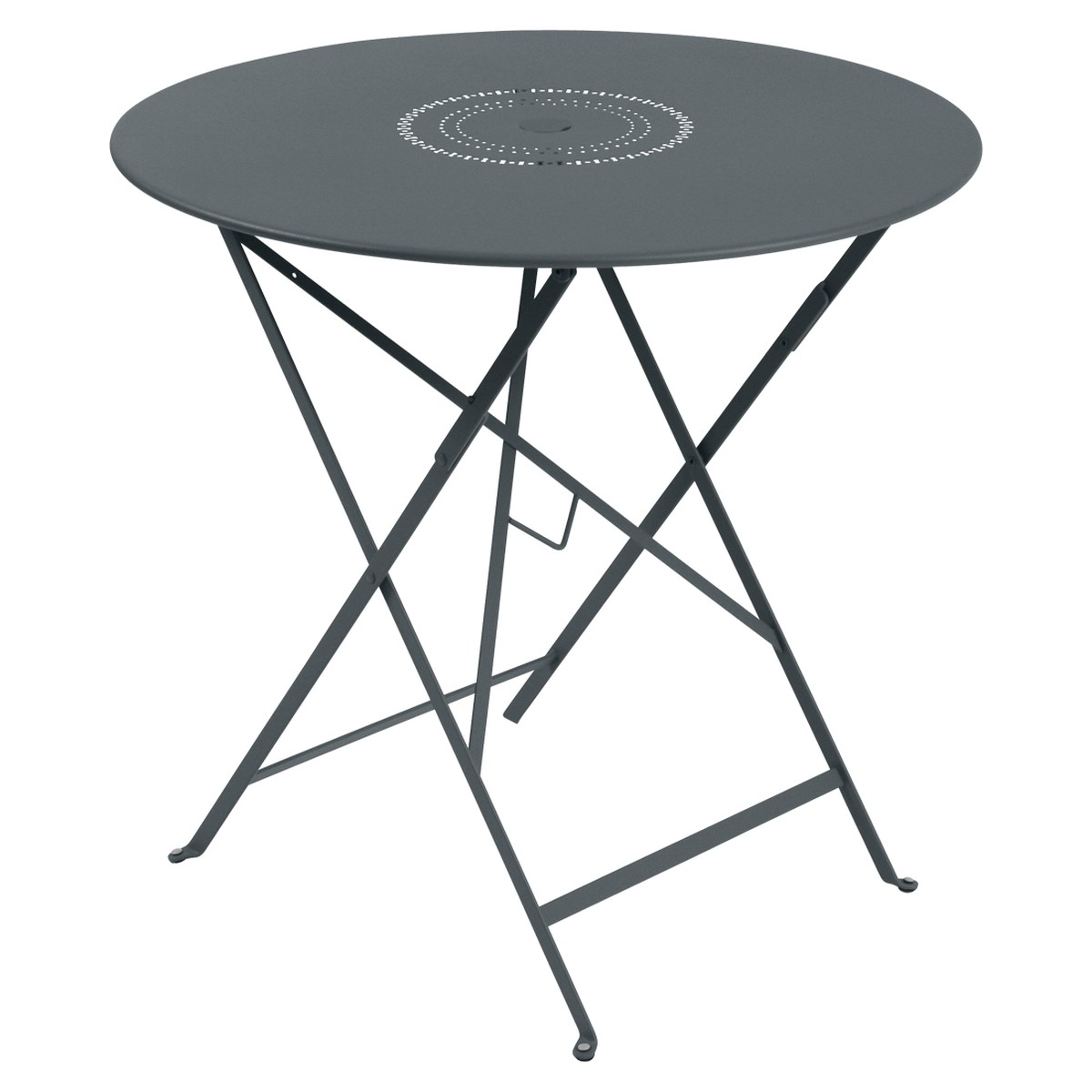 Fermob Floreal Table Floréal ronde Gris fumée L 77 x l 77 x H74cm Diam : 77