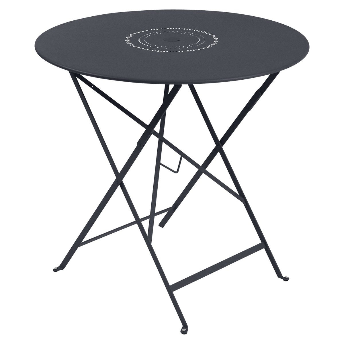 Fermob Floreal Table Floréal ronde Noir de carbone L 77 x l 77 x H74cm Diam : 77