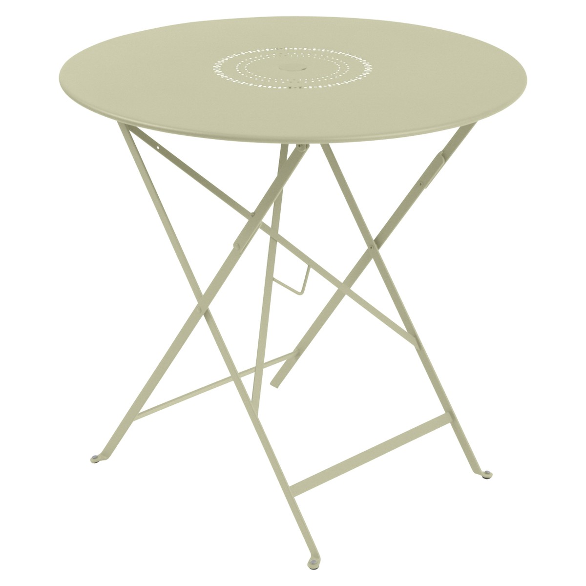 Fermob Floreal Table Floréal ronde Vert tilleul L 77 x l 77 x H74cm Diam : 77