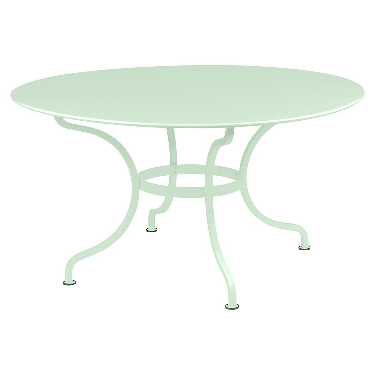 Fermob Romane Table Romane ronde STP Bleu cyan clair L 137 x l 137 x H75cm Diam : 137