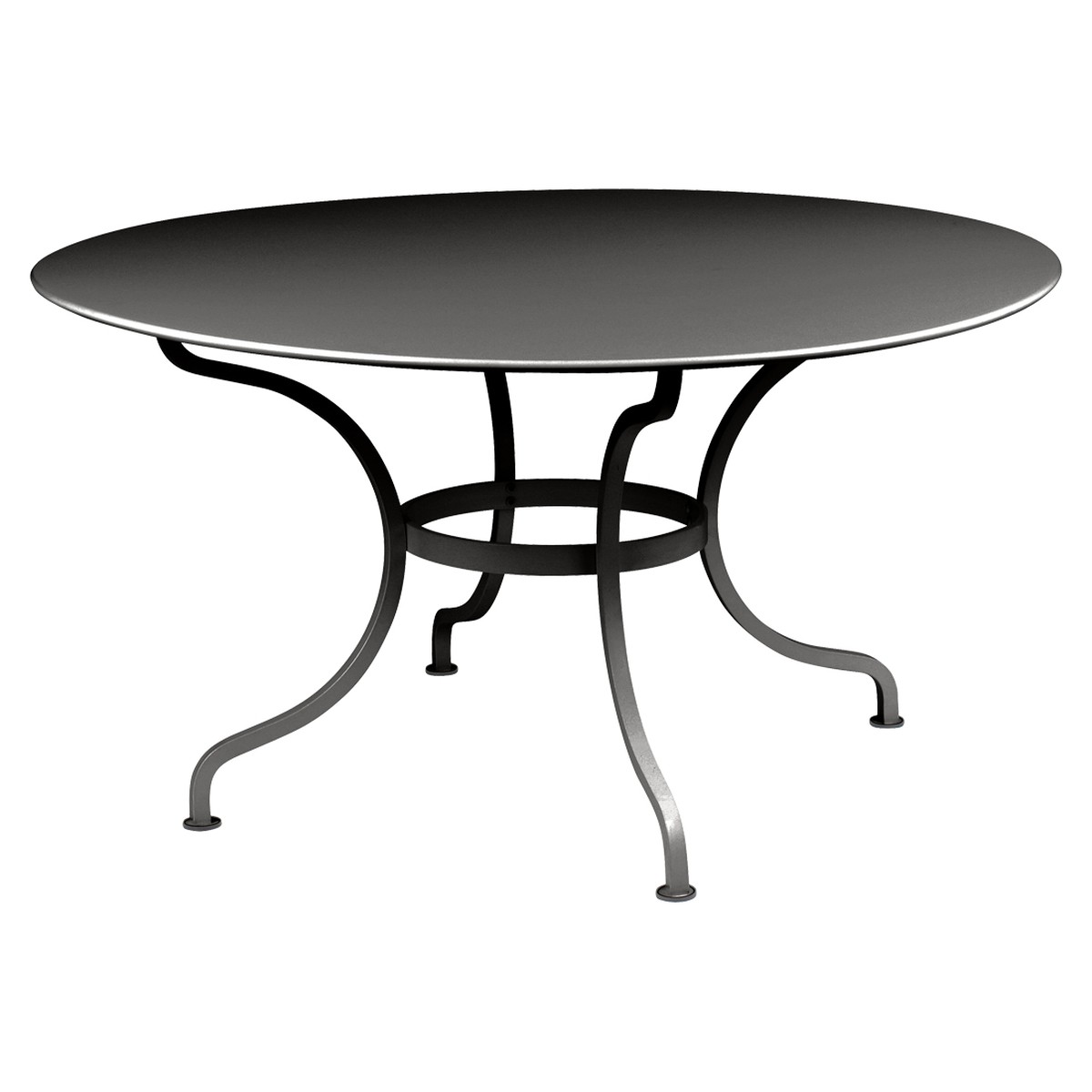 Fermob Romane Table Romane ronde STP Noir charbon L 137 x l 137 x H75cm Diam : 137