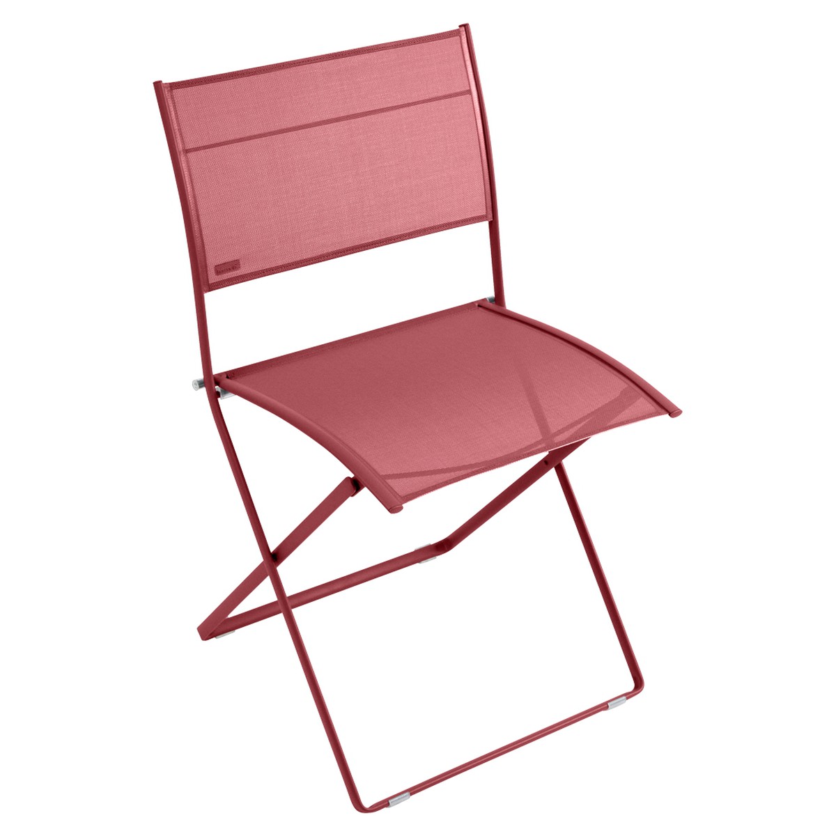 Fermob Plein Air Chaise Plein Air Rouge groseille L 50.5 x l 47.6 x H82.8cm