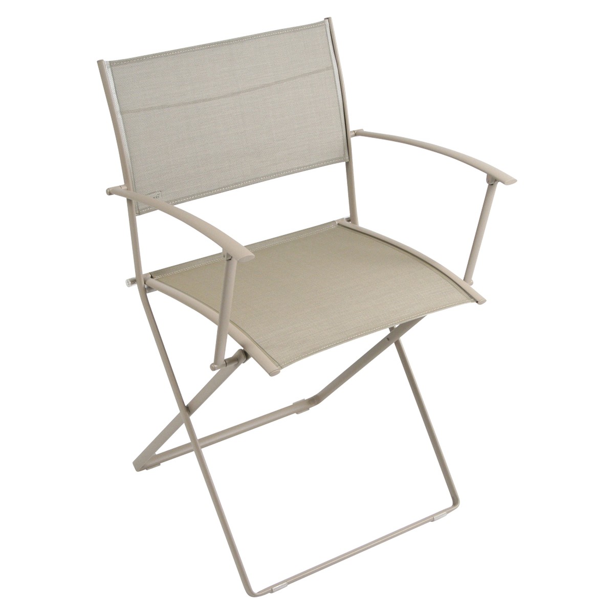 Fermob Plein Air Fauteuil de repas Plein Air Beige L 50.5 x l 47.6 x H82.8cm