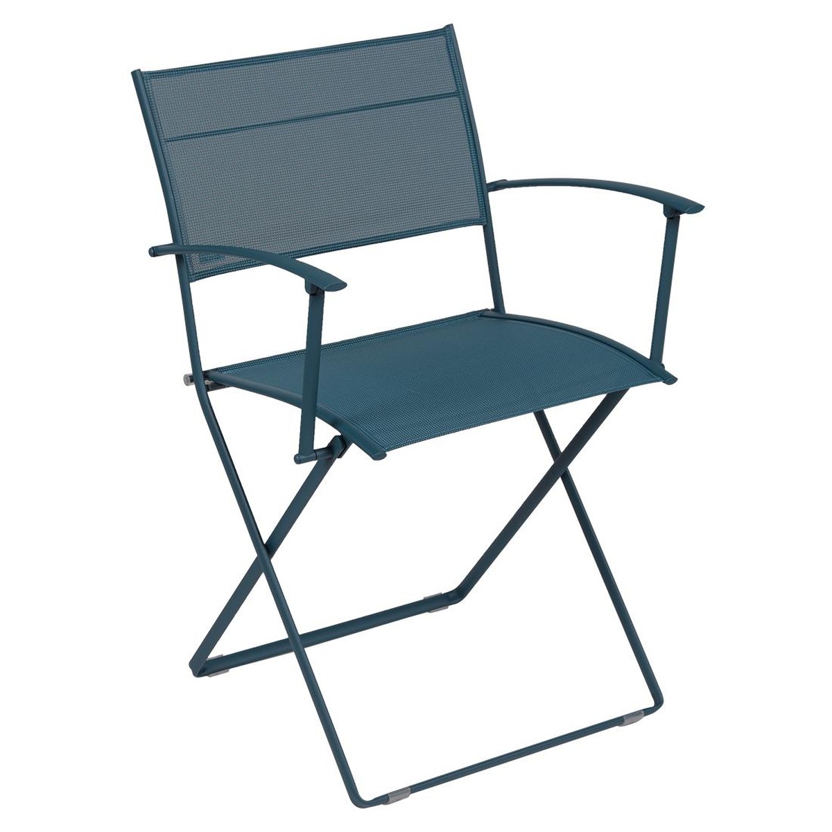 Fermob Plein Air Fauteuil de repas Plein Air Bleu azur foncé L 50.5 x l 47.6 x H82.8cm