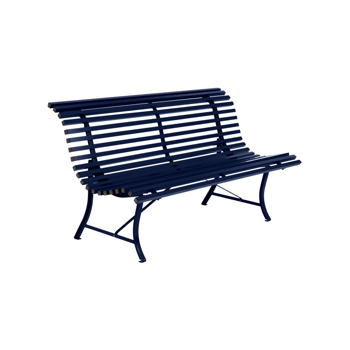 Fermob Louisiane Banc Louisiane métal Bleu aigue-marine L 150 x l 119 x H80cm