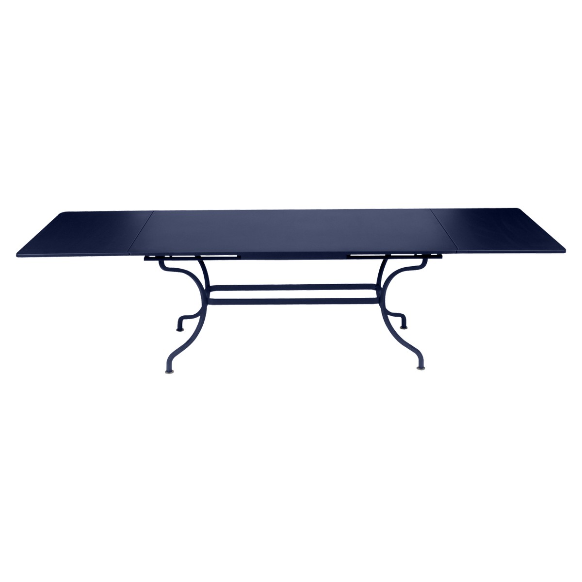 Fermob Romane Table Romane rectangulaire à allonges Bleu aigue-marine L 300 x l 100 x H75cm