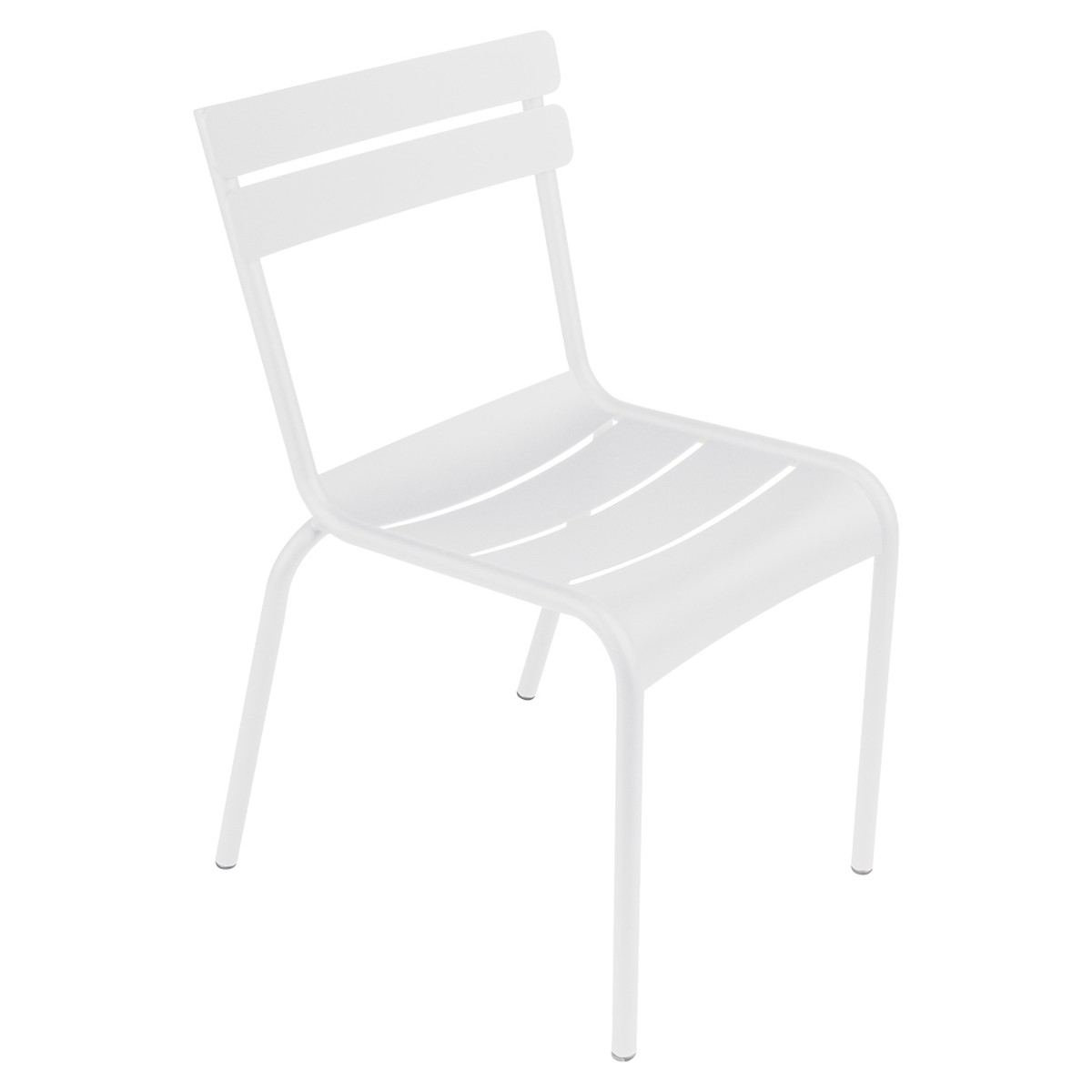 Fermob Luxembourg Chaise Luxembourg Blanc L 57 x l 49 x H88cm