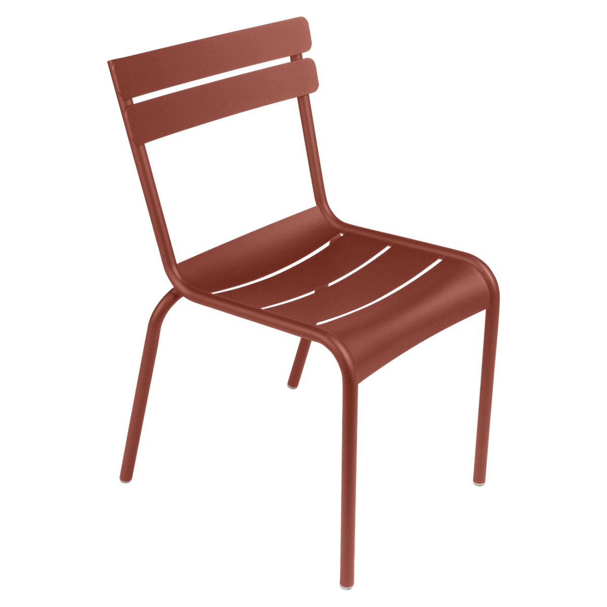 Fermob Luxembourg Chaise Luxembourg Rouge ocre L 57 x l 49 x H88cm