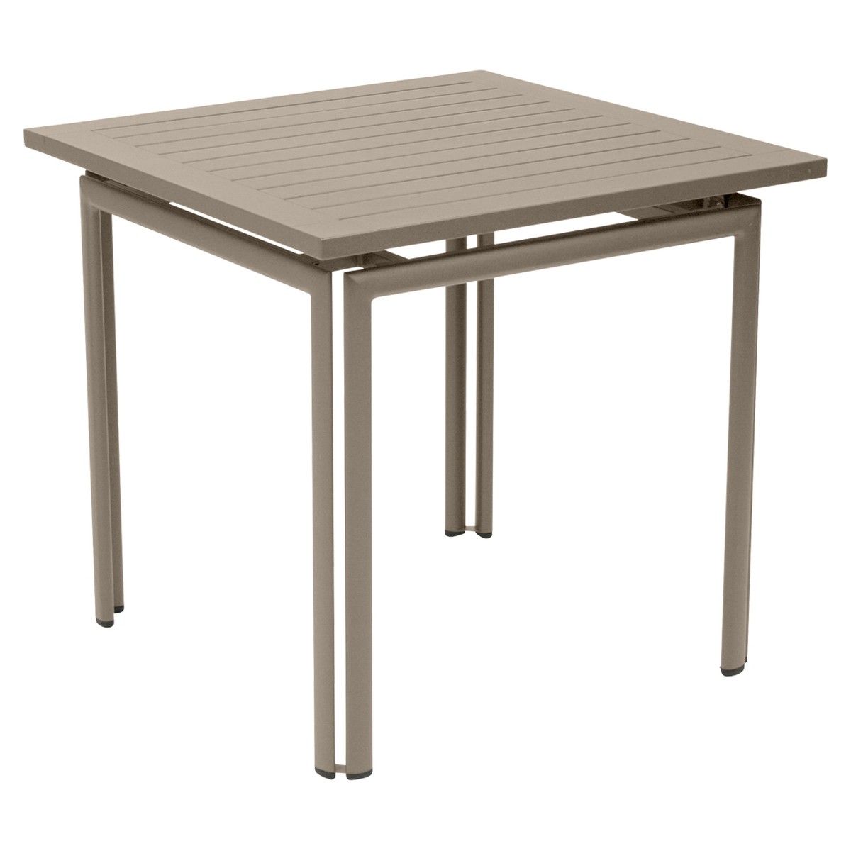 Fermob Costa Table Costa carrée Beige L 80 x l 80 x H74cm