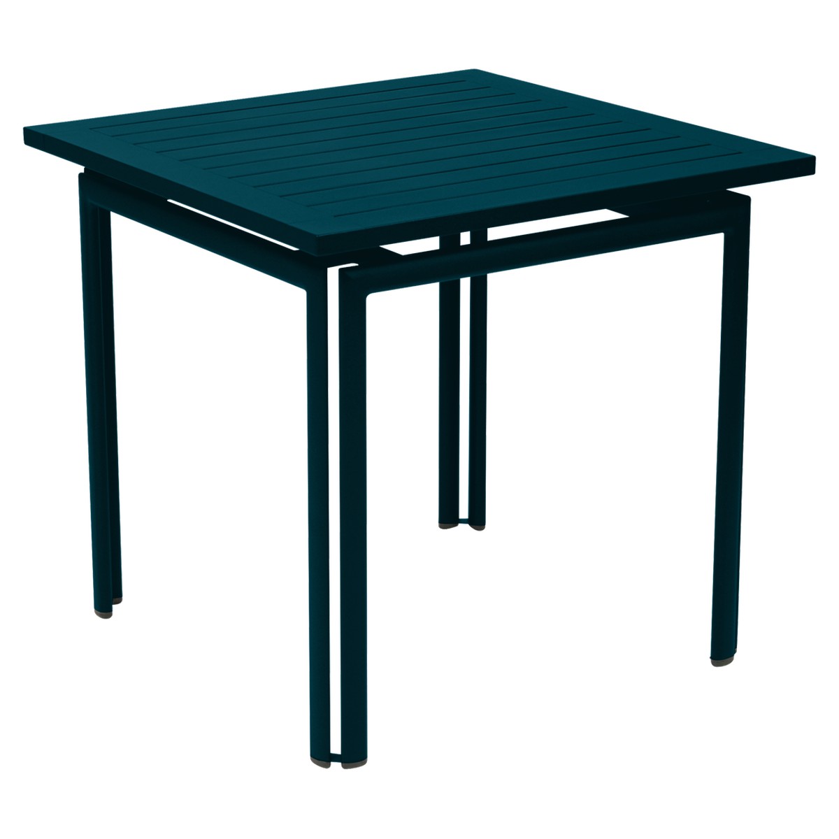 Fermob Costa Table Costa carree Bleu azur foncé L 80 x l 80 x H74cm