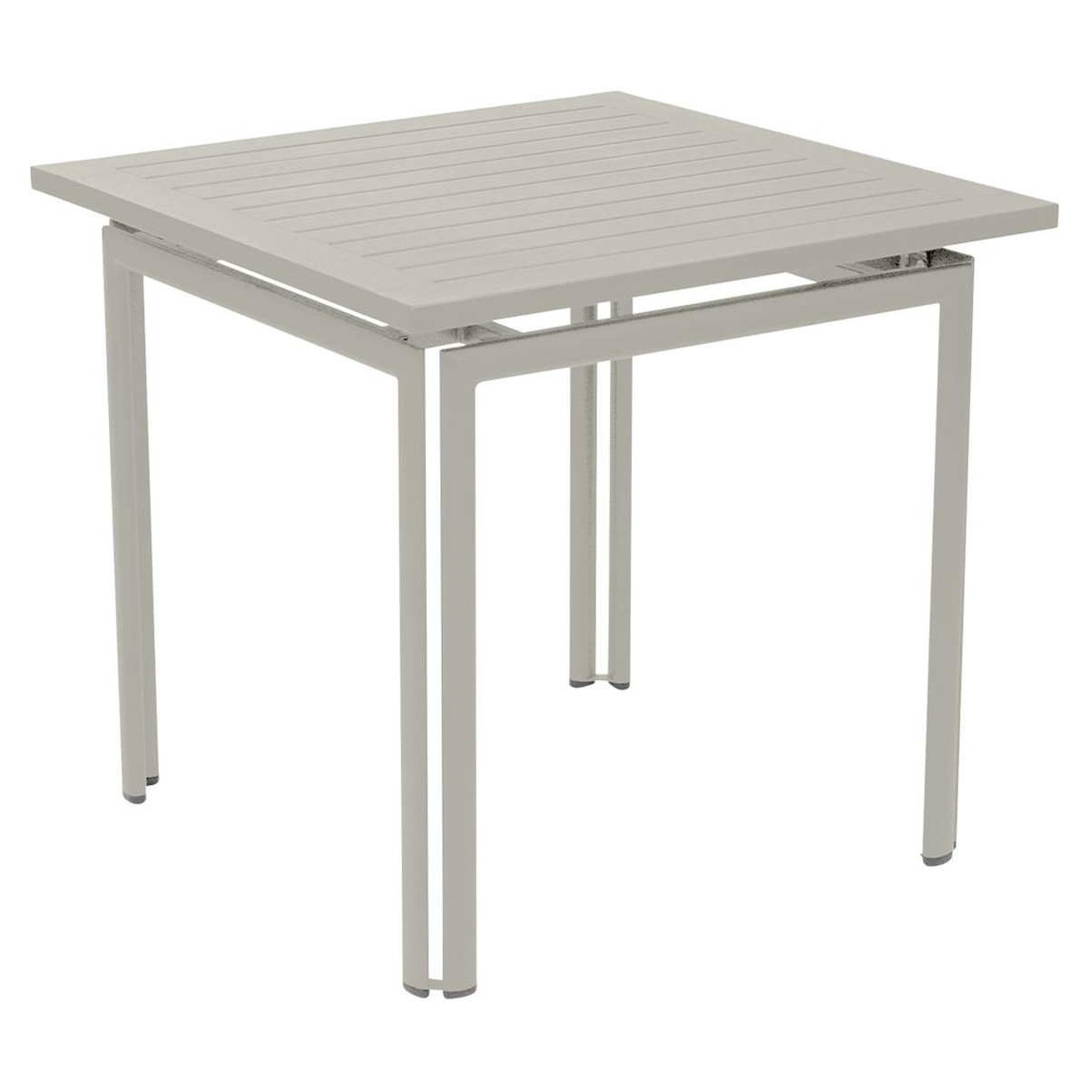 Fermob Costa Table Costa carrée Gris perle L 80 x l 80 x H74cm