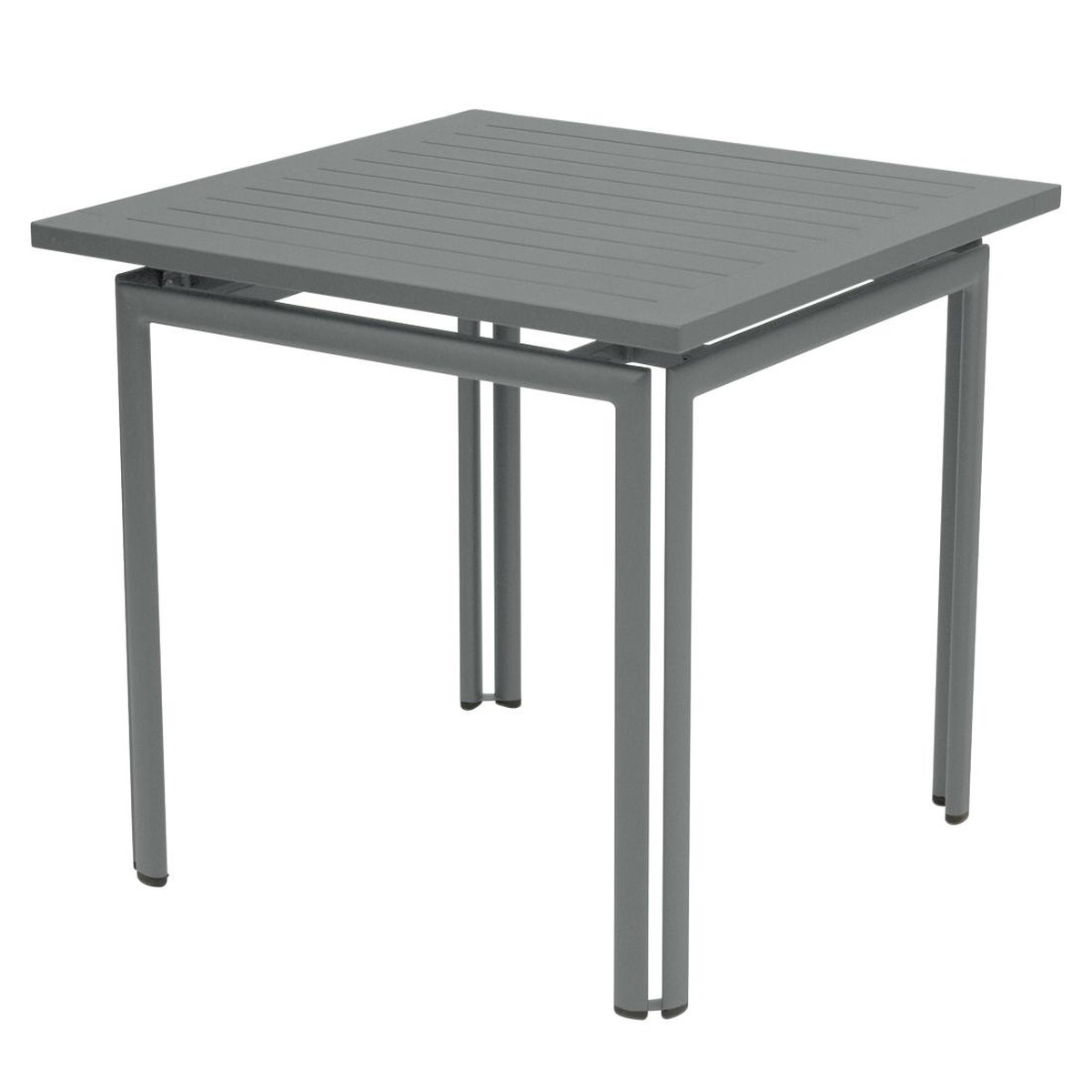 Fermob Costa Table Costa carrée Gris taupe L 80 x l 80 x H74cm