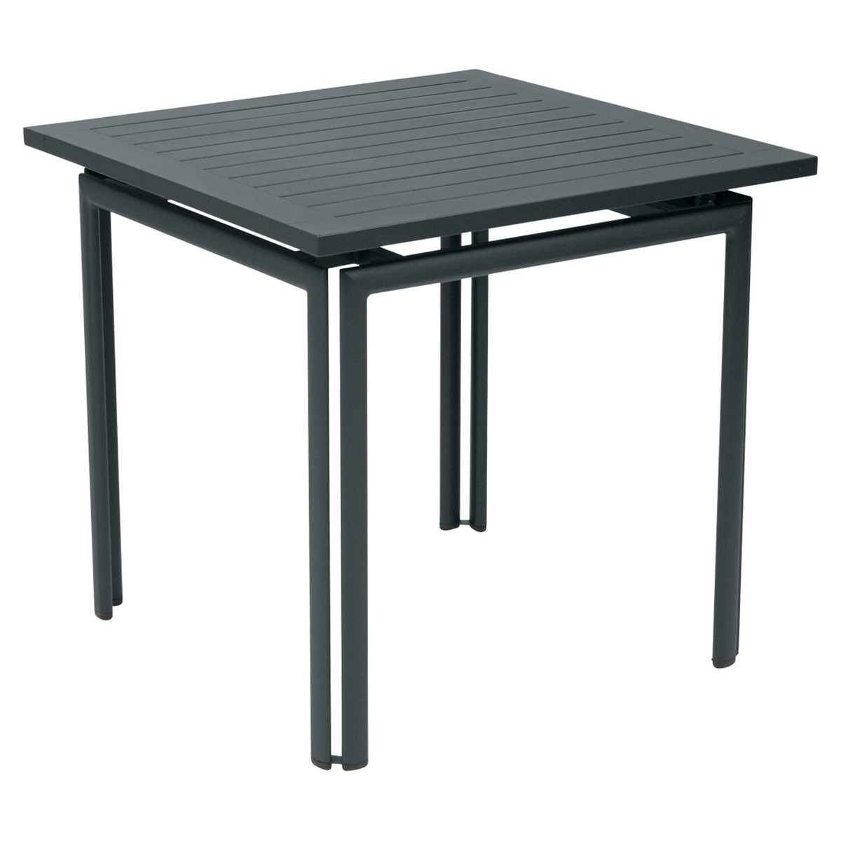 Fermob Costa Table Costa carrée Gris fumée L 80 x l 80 x H74cm