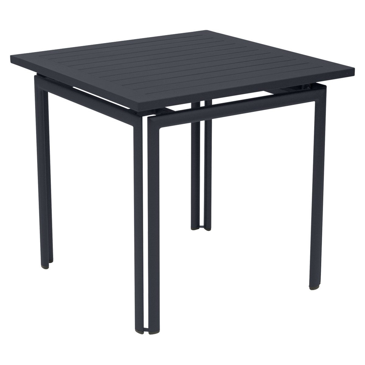 Fermob Costa Table Costa carrée Noir de carbone L 80 x l 80 x H74cm