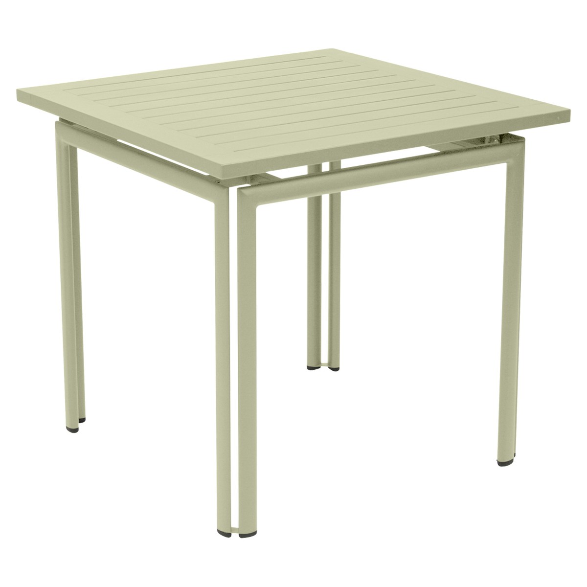 Fermob Costa Table Costa carrée Vert tilleul L 80 x l 80 x H74cm