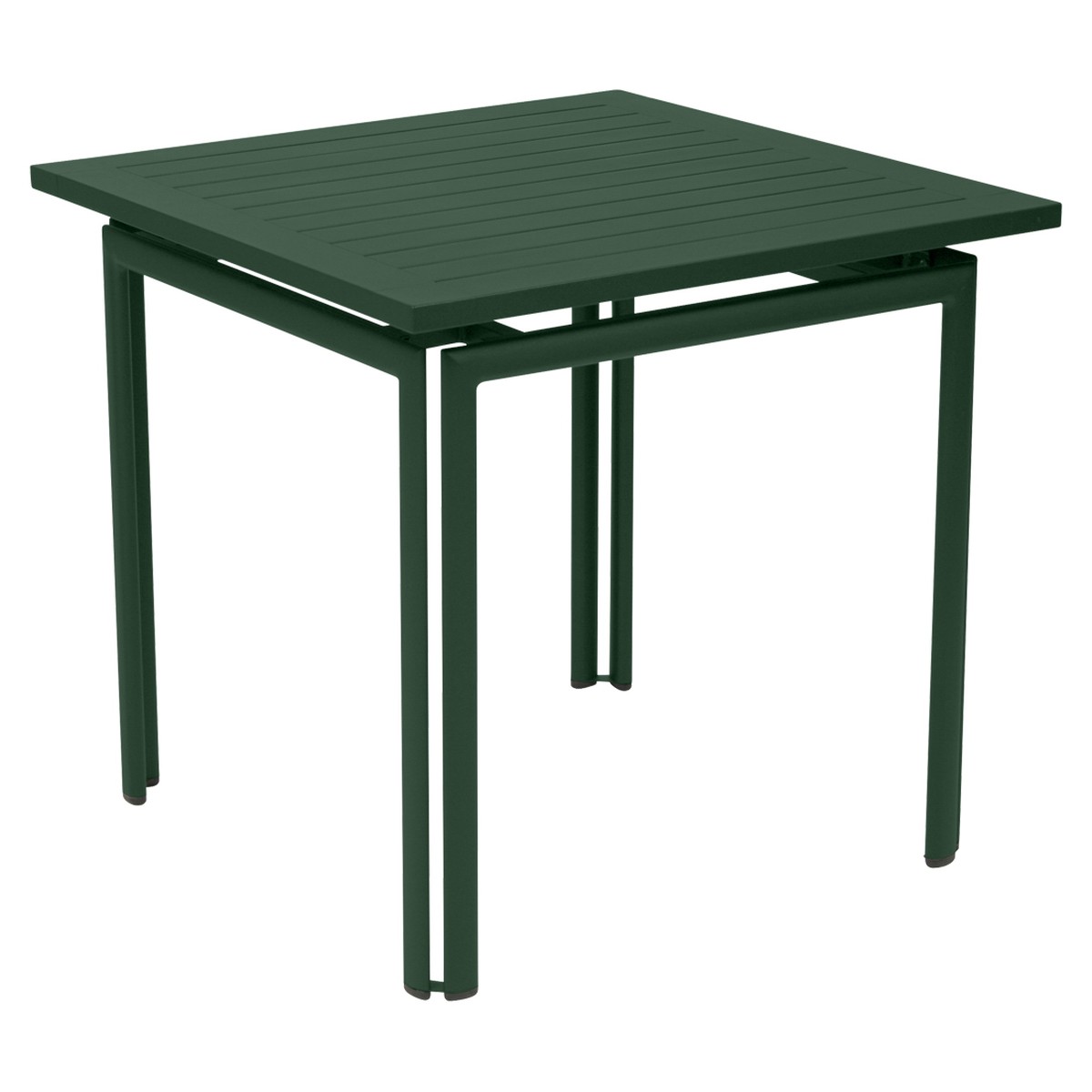 Fermob Costa Table Costa carrée Vert sapin L 80 x l 80 x H74cm