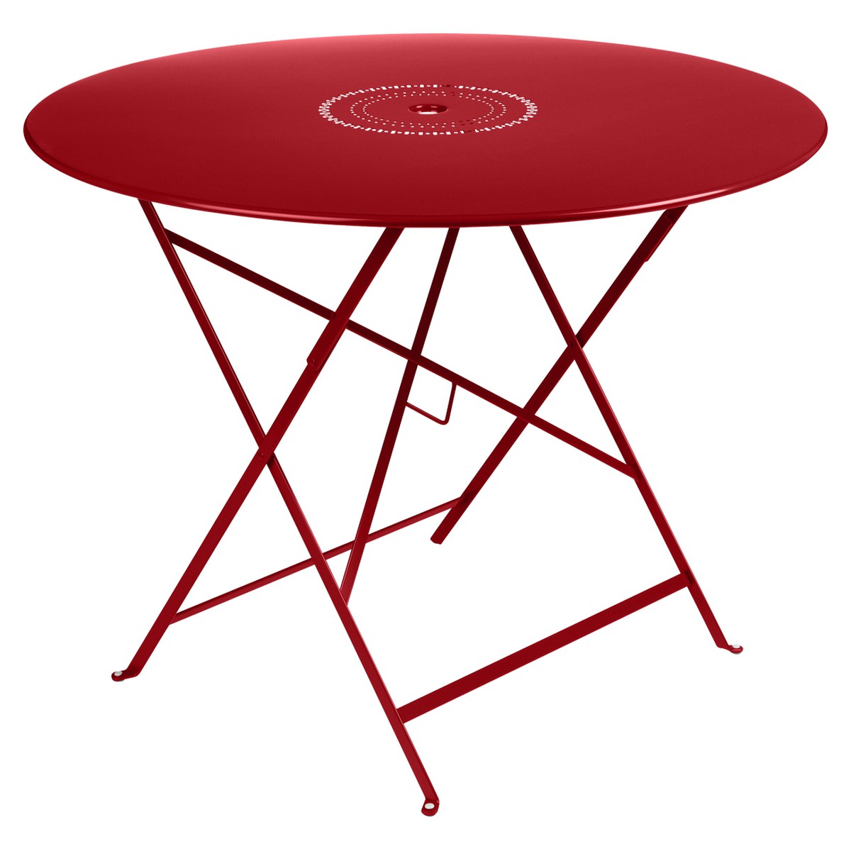 Fermob Floreal Table Floréal ronde Rouge cerise L 96 x l 96 x H74cm Diam : 96