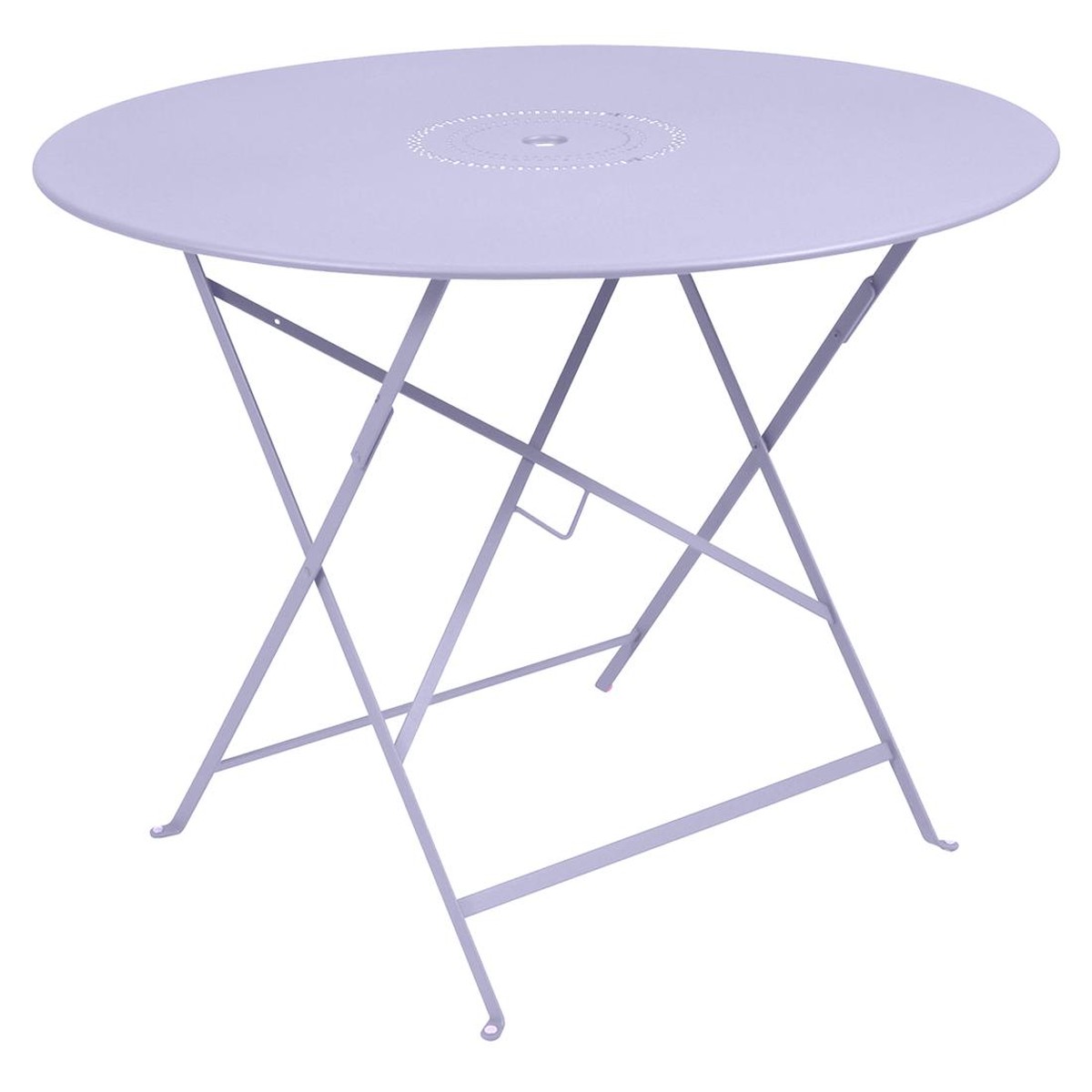 Fermob Floreal Table Floréal ronde Violet lilas L 96 x l 96 x H74cm Diam : 96