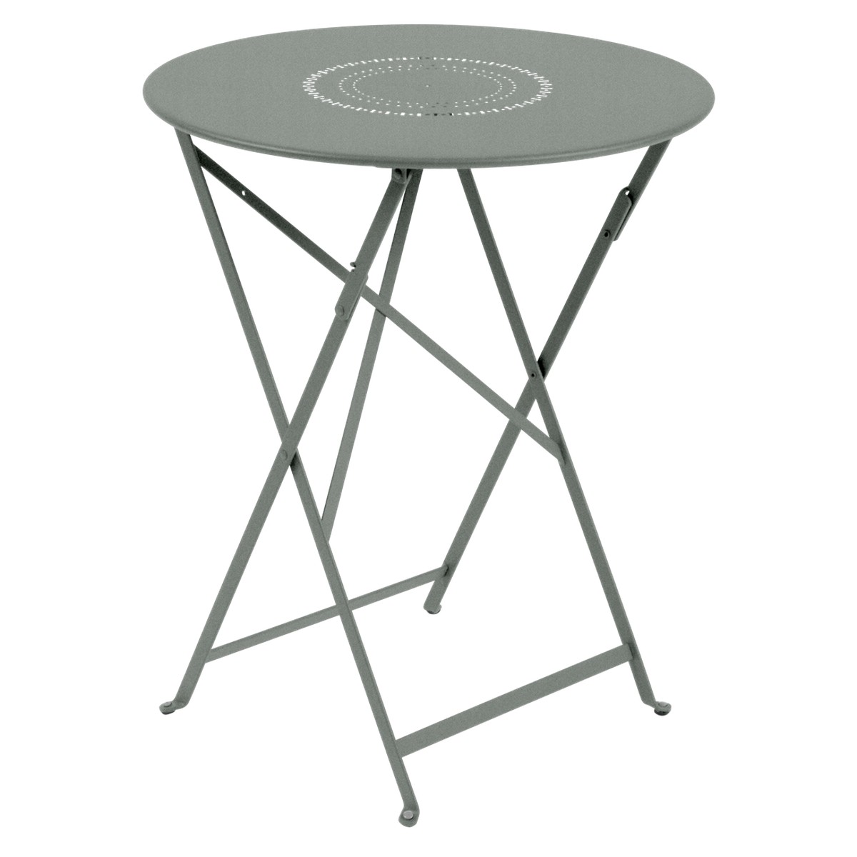 Fermob Floreal Table Floréal ronde Gris taupe L 60 x l 60 x H74cm Diam : 60