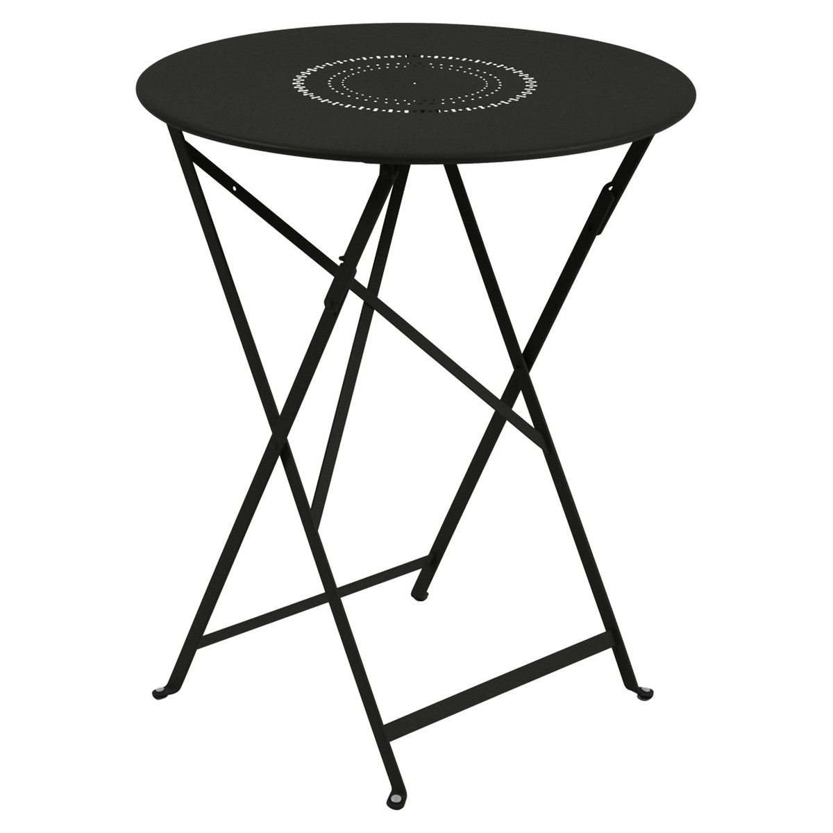 Fermob Floreal Table Floréal ronde Noir charbon L 60 x l 60 x H74cm Diam : 60